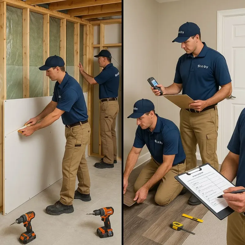 Repairs and Reconstruction process in Houston County, AL